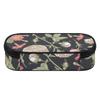 Pencil Bag Easy Open Zipper Roomy Interior 300D Polyester with Main Compartment Mesh Pocket and Pen Slots for Everyday Study