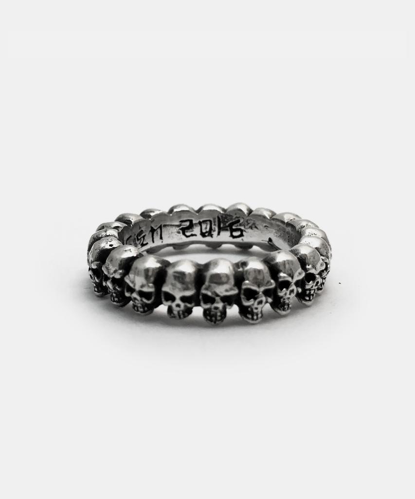 Sheen666 Small Skull Complex Ring (Type A)