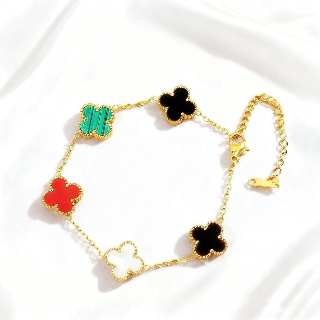 New Arrivalfashion Four-leaf Clover Bracelet Women's Luxury Bracelet