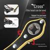 Vehicle-Mounted Labor-Saving Scissor Jack Ratchet Wrench for Tire Removal