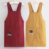 Customized Water-Repellent Cooking Apron - Oil-Proof Waist Apron for Home, Kitchen, Milk Tea Shops, and Catering.