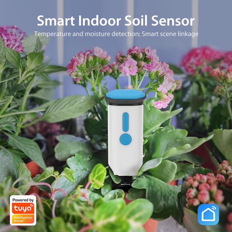

NEO Graffiti WiFi Smart Soil Tester: Indoor Plant Temperature & Humidity Sensor Irrigator No Battery