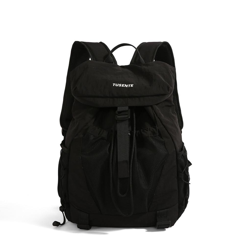 

Casual Outdoor Sports Backpack For Women With Colorblock Design And Laptop Compartment чёрный