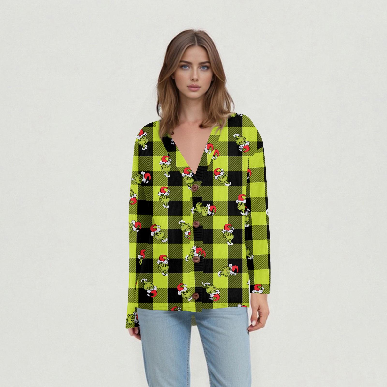 

Женские повседневные топы на каждый день Вязаный кардиган-жакет S