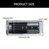 USB3.0 M.2 NVME / Optional Hard Drive Case Clear PC Shell Small Size for Easy Hardware Inspection and Efficient Cooling