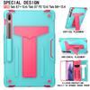 For Samsung Galaxy Tab Case S10 S9 S8 S7 Plus FE S6 Lite A7 A8 Cover Stand Bracket Kickstand Hard Shockproof Tablet Cases