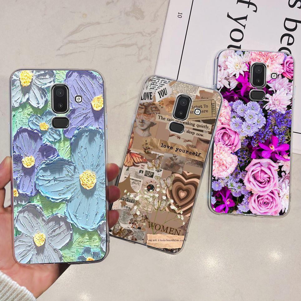 Case for Samsung Galaxy J8 2018 Case Silicon Back Cover for Samsung J8 2018 J810 Funda for Samsung J8 2018 Phone Case Clear Etui