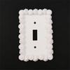 Cream Style Light Switch Cover Piping Texture Wall Plate Cover Decorative Wall Plate  Bedroom Decor