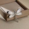 Stainless Steel Dragonfly Brooch For Women Men Vintage Gold Color Animal Insect Scarf Buckle Brooch Jewelry Gifts 2025 New