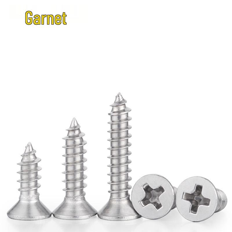 M1-M6 KA304 Stainless Steel Phillips Flat Head Countersunk Self-Tapping Screws