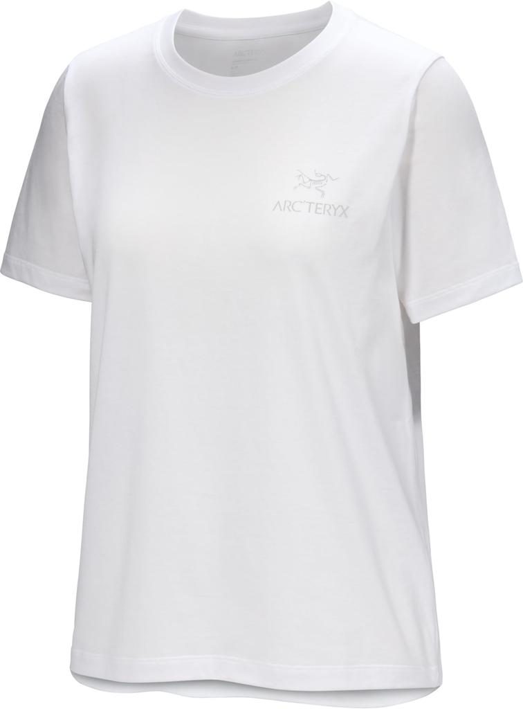 Crag SL Cotton Emblem Crew Short Sleeve White Size S Arc'teryx Women's Jacket, Light, (X000009502)