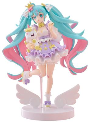 Furyu TENITOL Hatsune Miku Yumekawa Princess Lawendowa Około 210mm Figurka Kompletna Wersja. Wysoki, Skala nieokreślona, Plastikowy, Malowany, (AMU-TNL0152)