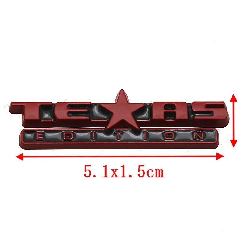 Car Styling Rear Trunk Badge Side Window Sticker for ert1 Texas Edition Wrangler Compass Liberty Renegade Grand Cherokee emblem 1ert