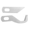 2Pcs Upper Lower Knives for Singer 14N654 Multifunctional Household Overlock Machine Serger