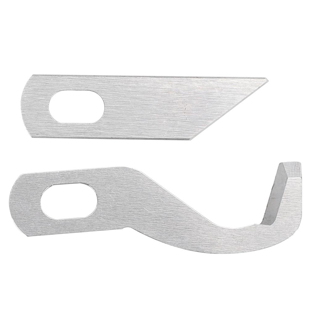 2Pcs Upper Lower Knives for Singer 14N654 Multifunctional Household Overlock Machine Serger