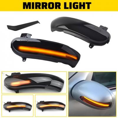For SL-Class Benz Dynamic R230 2006-2011 Side LED Amber Mirror Light Turn Signal