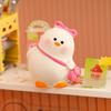 Figurine d'Oie Miniature Yousheng Tiny Miniature Oie Blanche Petite Mignonne Statue d'Animal en Résine pour Bricolage Pelouse Jardin Décoration Maison de Poupée Jardin de Fées Micro
