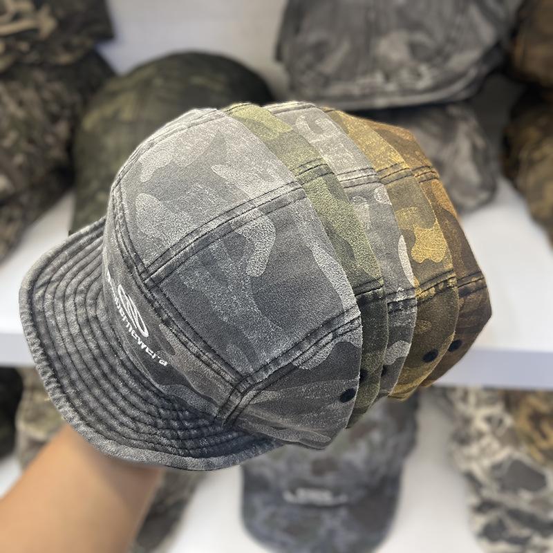 Verstellbare Vintage-Kappe für Damen und Herren für Outdoor-Wanderungen und Bergsteigen