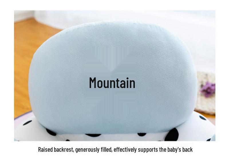 Infant & Toddler Sit Support Chair - Enlarged Backrest, Anti-Fall Cartoon Design