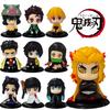 5-10pcs Set Demon Slayer Q Version Sitting Ghost Doll Tanjiro Nidouzi Inosuke Kid Halloween/Christmas Gifts