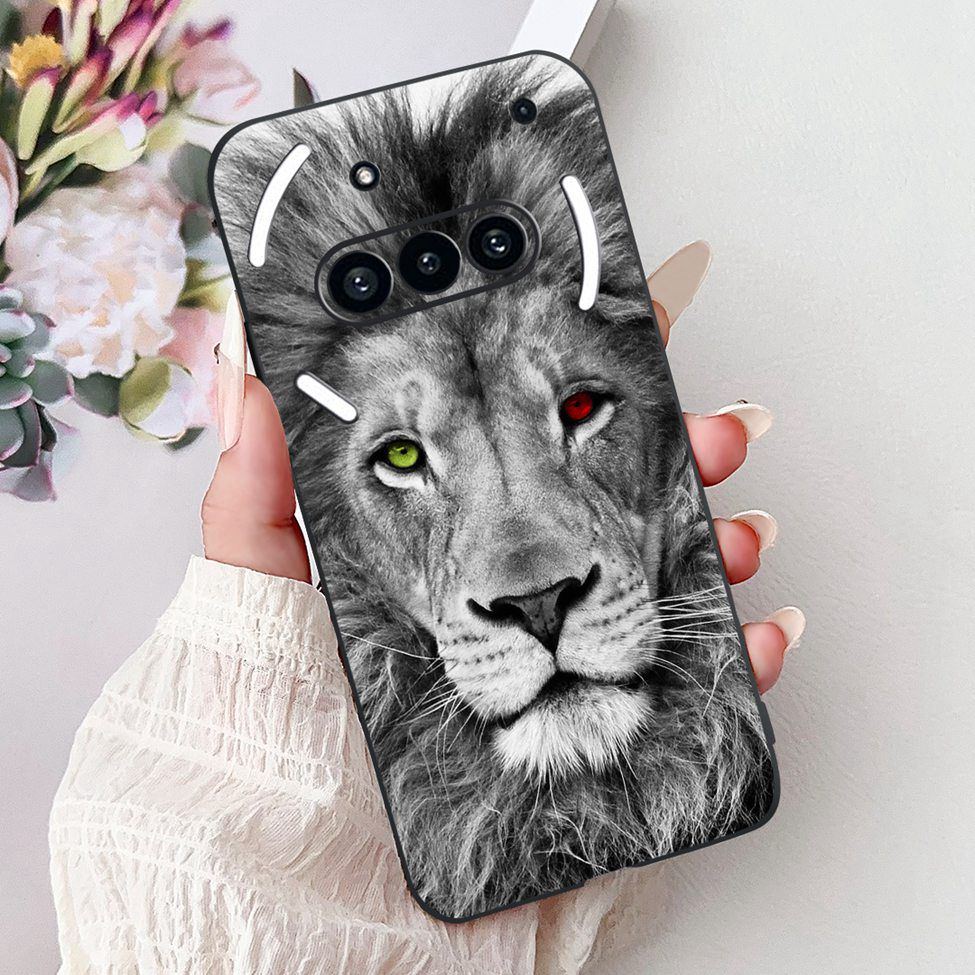 Téléphone pour rien (3a) A059 Coque Pour Nothing Phone 3a Étui Silicone Mode Luxe Fleurs Chat Mignon Drôle Peint Pare-chocs Souple