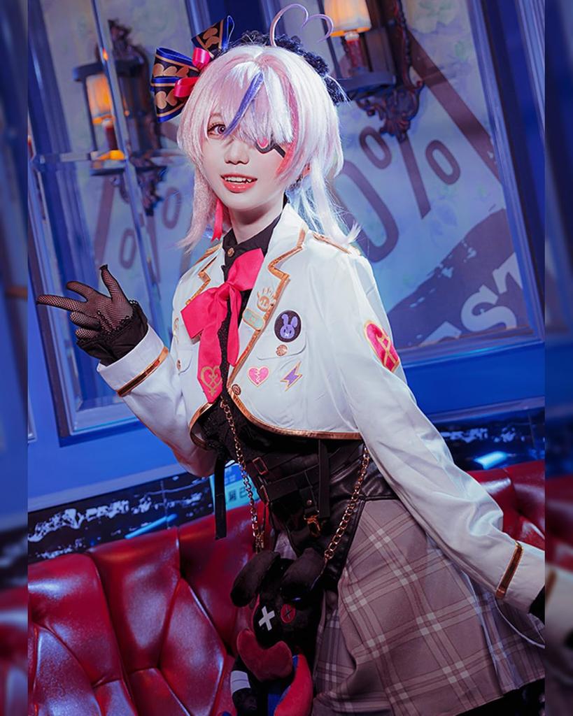[Milky Time] Nijisanji Maria Marionette Cosplay Vtuber Halloween Costume