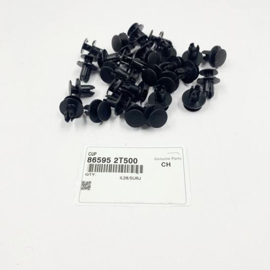 For Hyundai 1420608250B 865952T500 30pcs Black New Front Bumper Push Retainer