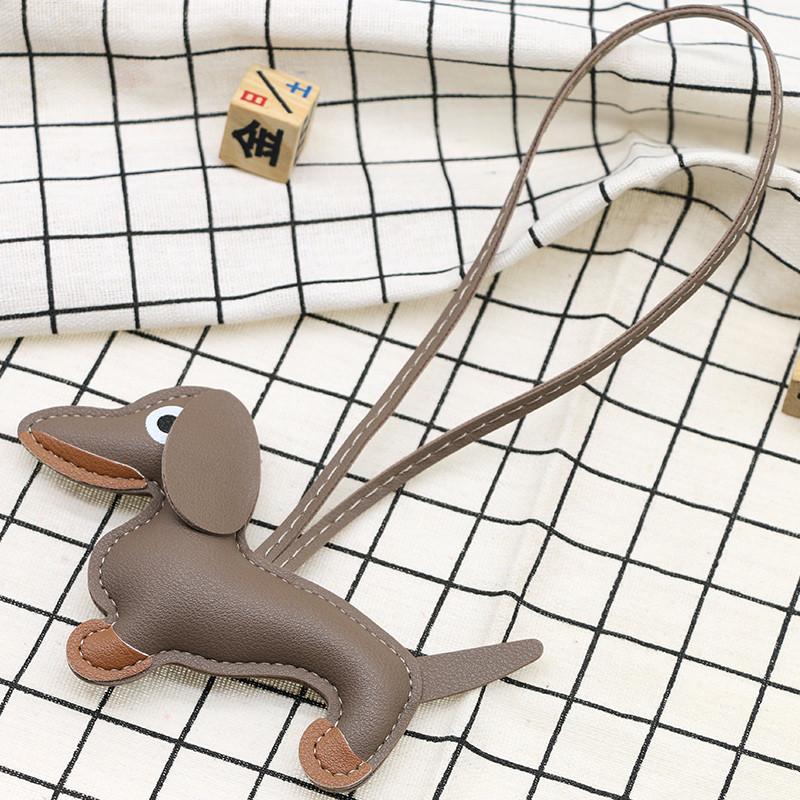 Cute Dog Handmade Braided Rope Pendant Bread Pendant Suitable For Bag Pendant Car Accessories Girl Gift Bag Charm