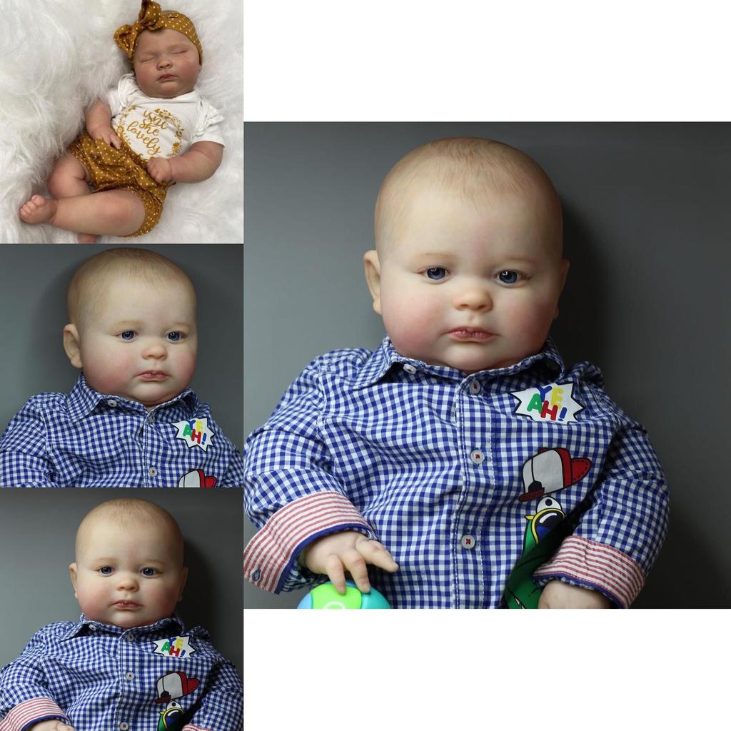 Reborn Baby Pop 60cm Siliconen Figuur Met Realistische Kenmerken Voor Verzamelaars En Cadeau Liefhebbers