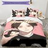 3pcs Rintaro Suna Cover Set - Personalized Name, HD Printed Bedding with 1 Cover and 2 Pillowcases - Perfect for Home Decor, Easy Care