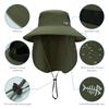 Bassdash Foldable Fishing Hat with Sun UPF Unisex 360° Protection, 3-Way Protection, 50+ Water-Repellent,