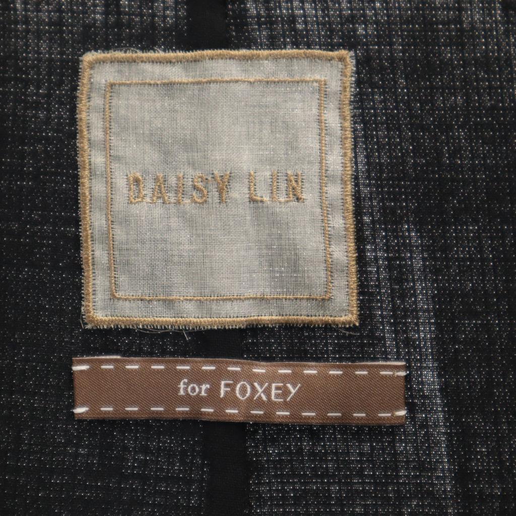 DAISY LIN For FOXEY Made In Japan Ceremony Coat 40 Black Women Used