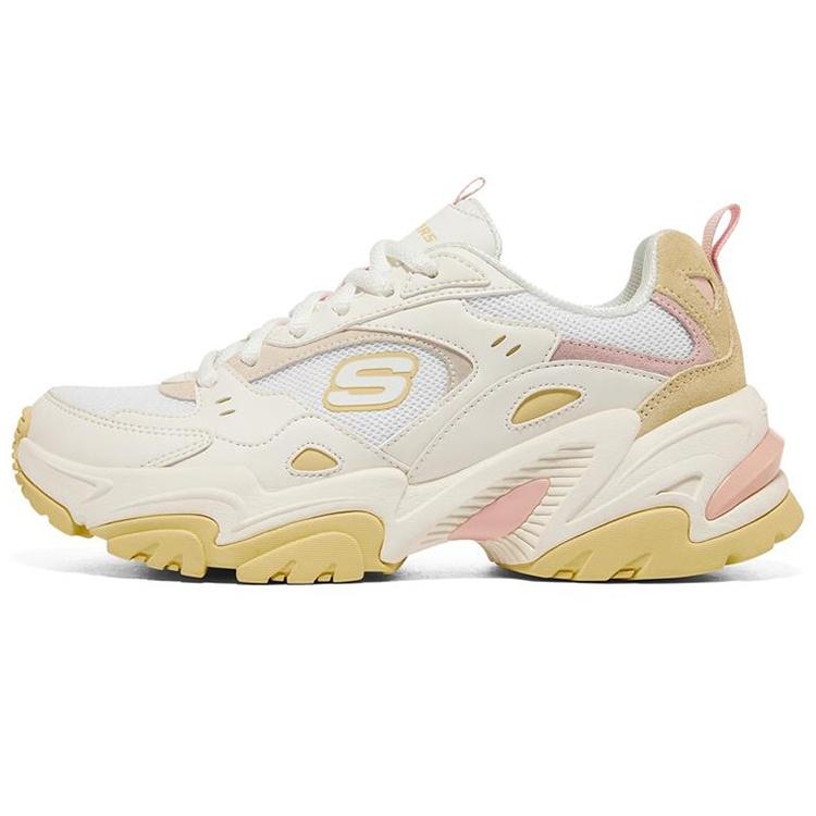 (WMNS) Skechers Stamina V2 White Yellow Women s 149916-WMLT EU 35