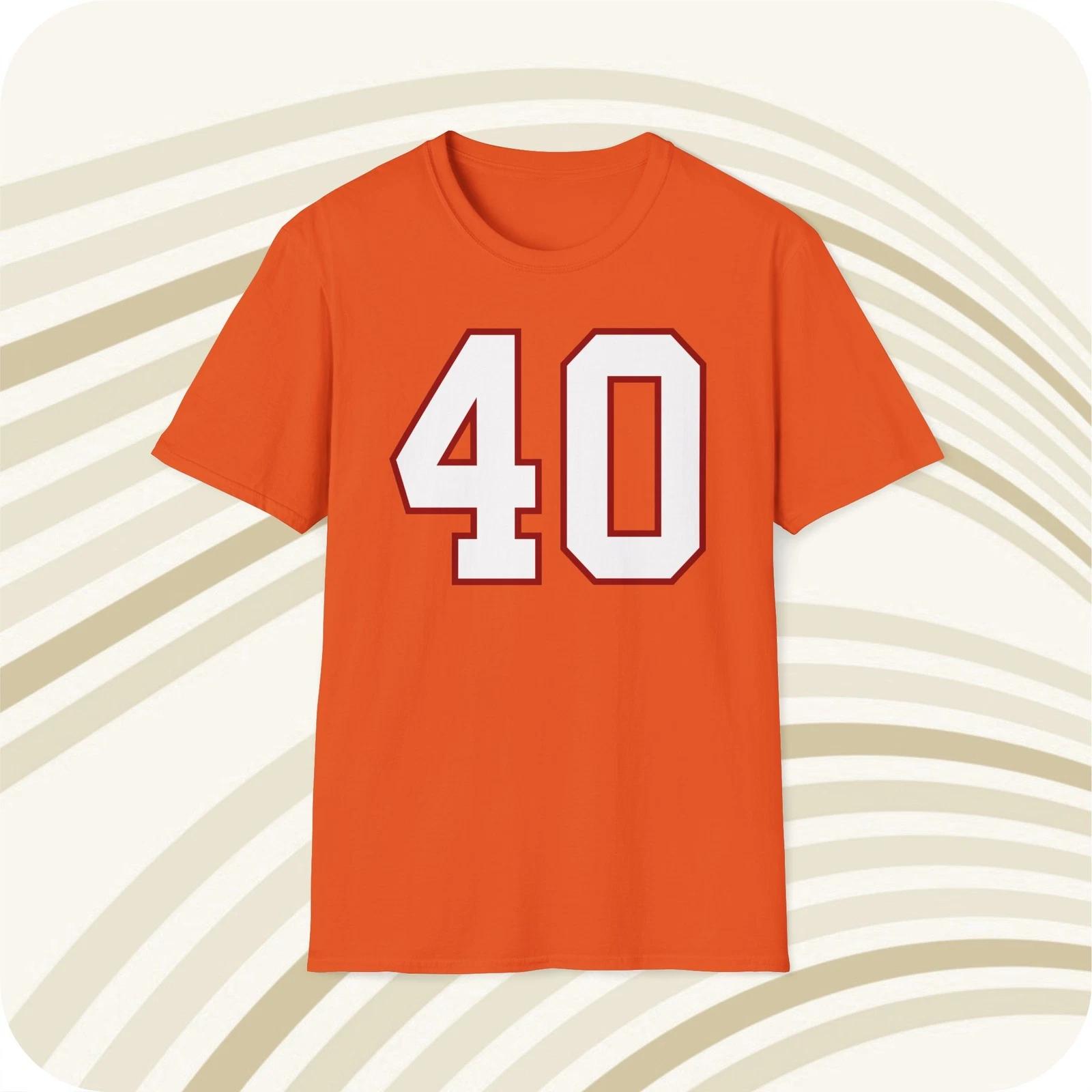 

Mike Alstott Tampa Bay Buccaneers Throwback Jersey T shirt - Front & Back Print 4XL