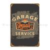 Garage Service Retro Car Buenamandarina Metal Sign Plaques Customized Cinema Bar Mural Tin Sign Poster