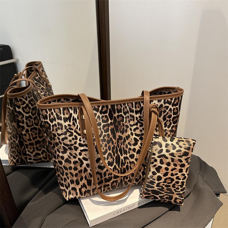 Sac cabas simple et pratique, grande capacité, couleur kaki, tendance automne