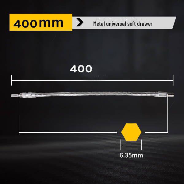 Electric Drill and Screwdriver with Multi-Function Soft Shaft and Universal Connecting Rod