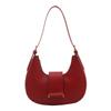 Street Style Pu Small Shoulder Bag For Women With Zipper Closure And Phone Pocket
