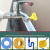10 Pcs Powerful Fastener Stainless Steel Hose Clamp Adjustable Hose Clamp Sealing Clamps  Fuel Tube