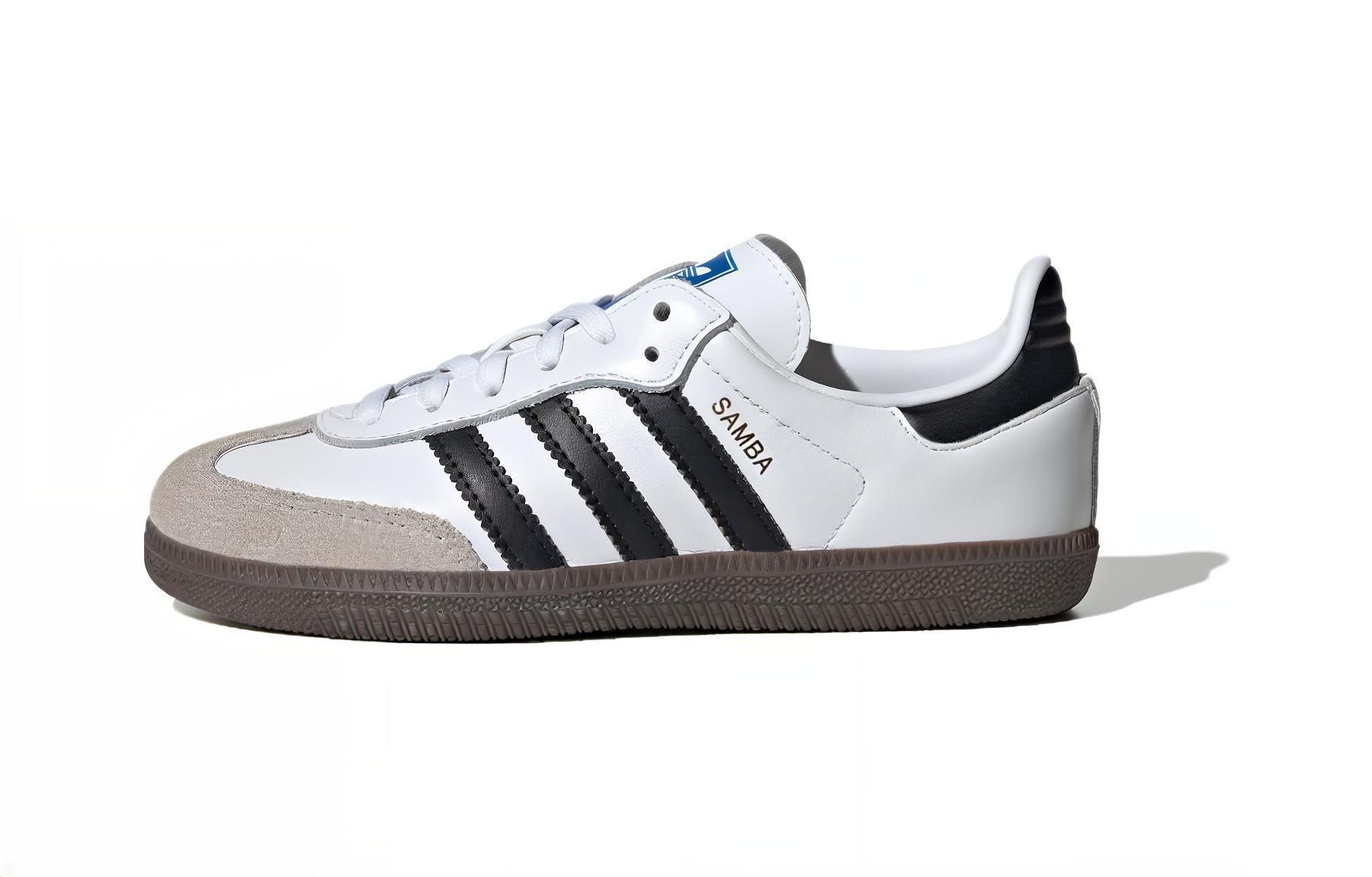 Adidas Samba OG Cloud White Core Black Gum PS IE3677