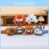 Cartoon Cute Cow Duck Frog Fox Rabbit Crouching Plush Toy For Children Gift