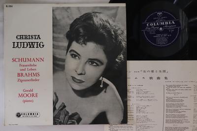 LP Record CHRISTA LUDWIG, GERALD MOORE - Schumann Frauenliebe Und Leben OL3164 COLUMBIA Japan Classical Used