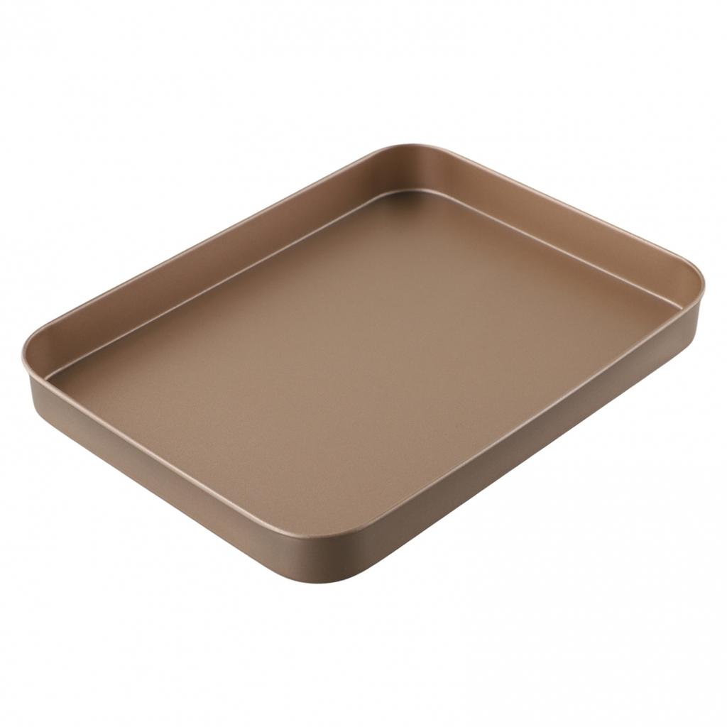 Bandeja Rectangular para Hornear Panes en Horno de Cocina con Recubrimiento Antiadherente