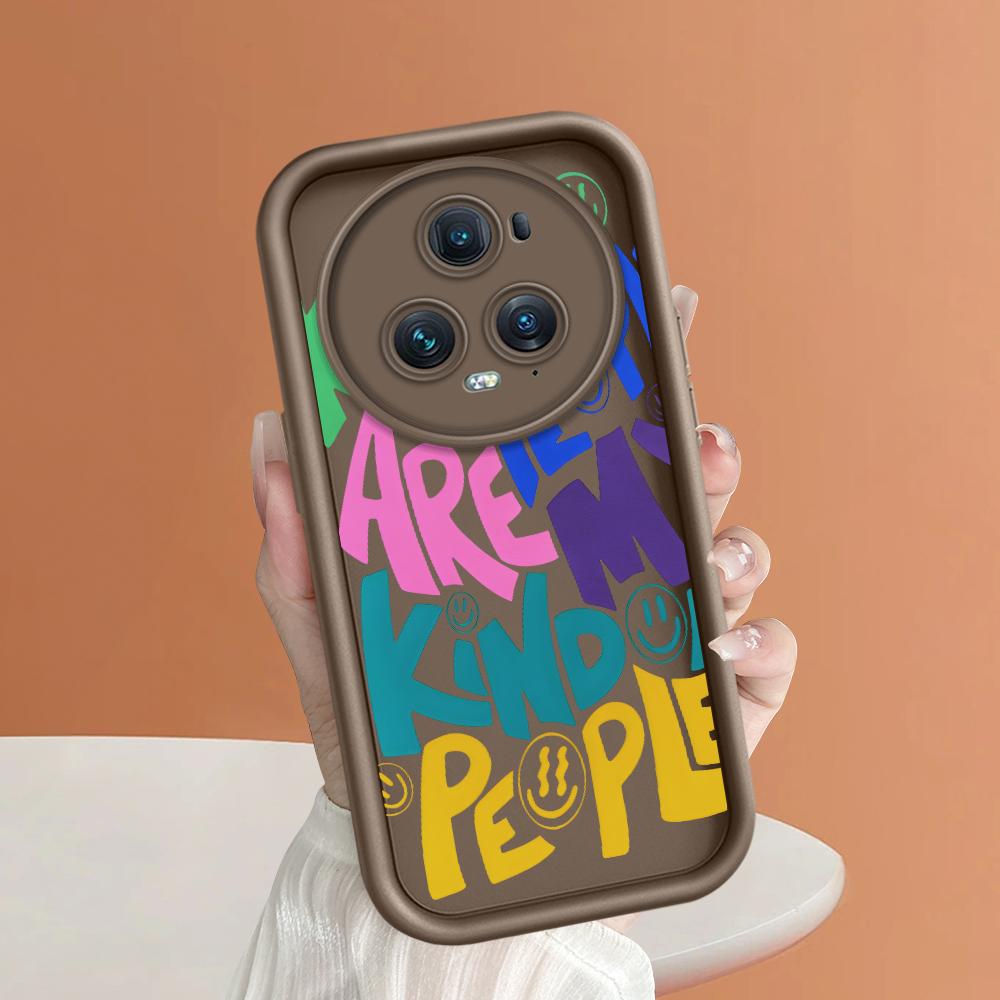 Soft Silicone Square Ladder Printing Pattern Phone Casing Full Cover Camera Shockproof Protection Rubber Case for Huawei Honor