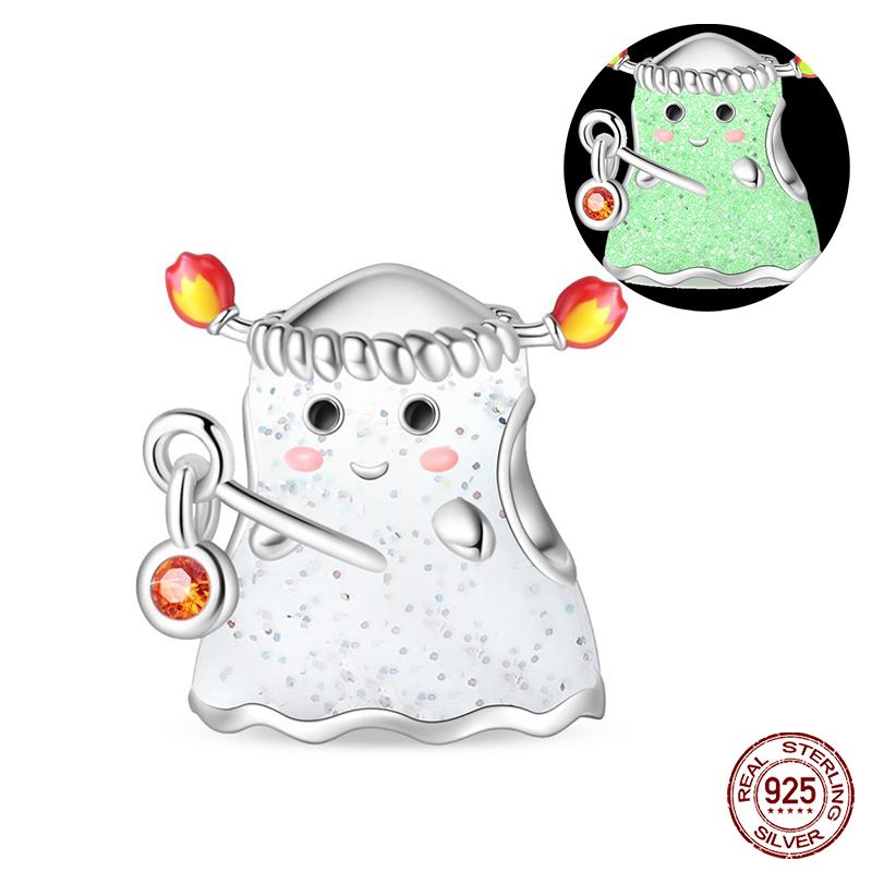 New Copper Fashion Christmas Snowman Elk Ice Boots Charm Bead Suitable For Brand Original Bracelet Diy Jewelry Gift