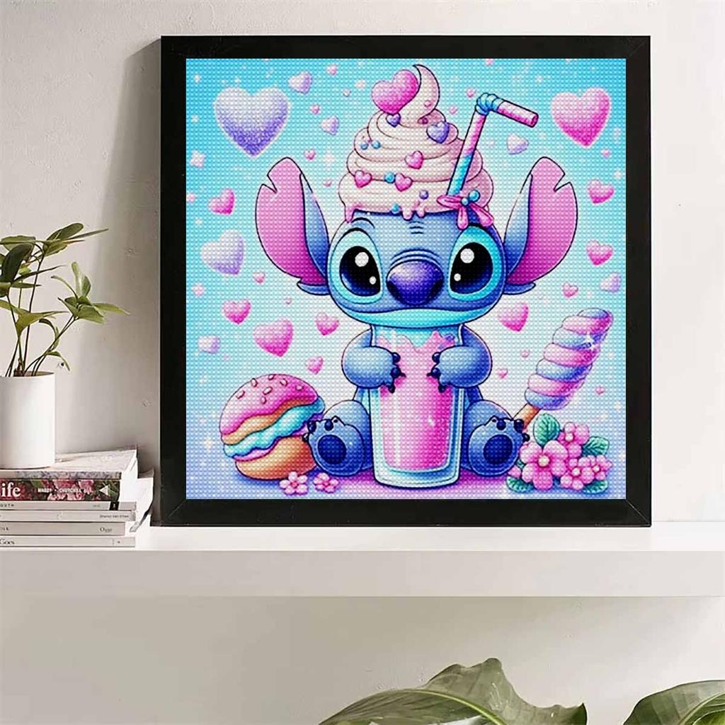 DIY Diamond Painting Round Diamond Stitch Drinking A Beverage Full Diamond Mosaic Home Decoration Painting Cross Stitch Kit