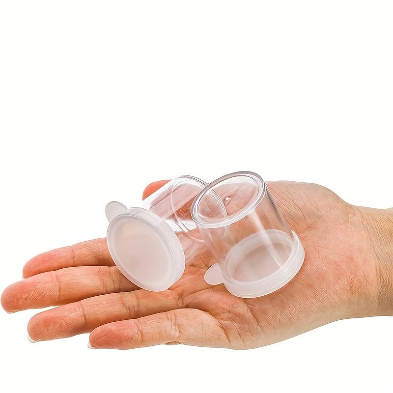 

Мини прозрачные пластиковые стаканчики для краски с крышками - Контейнеры для краски оптом для искусства и DIY поделок