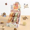 Capybara Dust-Free Push-Pull Eraser for Students - Non-Toxic, Clean, Creative Cartoon Design for Schools & Kindergarten.