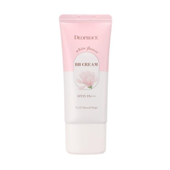 Deoproce White Flower BB Cream SPF35 PA+++ Brightening & Natural Coverage 30g