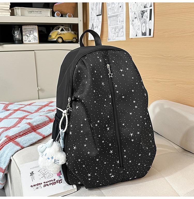 

Backpack for Girls, Middle and High School Students, Simple Star Shaped Backpack with High Aesthetic Appeal, Instagram Niche Design Backpack